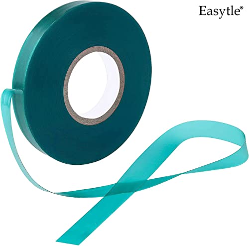 Easytle Stretch Tie Tape Roll, 1/2" 150Ft Garden Tie Tape, Thick Sturdy Plant Ribbon Garden Green Vinyl Stake Gardening Tools For Indoor Outdoor Patio Plant Use #TOP1