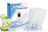 Terryshop74® Sacchetti Ghiaccio con Formine – 10 Sacchetti da 28 Cubetti (280 Cubetti Totali) – Crea Ghiaccio Facile e Veloce, Sacchetti Autosigillanti 15x20 cm
