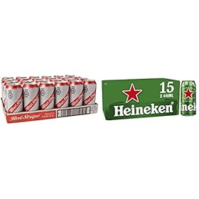 Grab a Case of Red Stripe Lager: Enjoy 24 Refreshing 440ml Cans!
