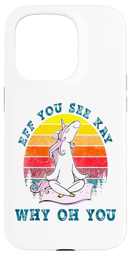 EFF You See Kay Why Oh You �ʔ��� ���g�� ���j�R�[�� ���K �X�}�z�P�[�X iPhone 15 Pro �p