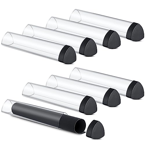 Tapis de jeu prisme tube Hsei 38,1 cm étui rangement noir x8