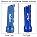 Aramox Universal Auto Car Aluminum HandBrake Cover Handle Protector Hand Brake Sleeve Car Modificate Accessories Case (Blue)