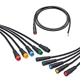 julet waterproof connector is s a very suitable cable for DIY, high quality and stable signal. The 900mm Cable Length is Enough for Electric Bicycle Modification,it can be cut to the appropriate length according to your needs, The waterproof rating o...