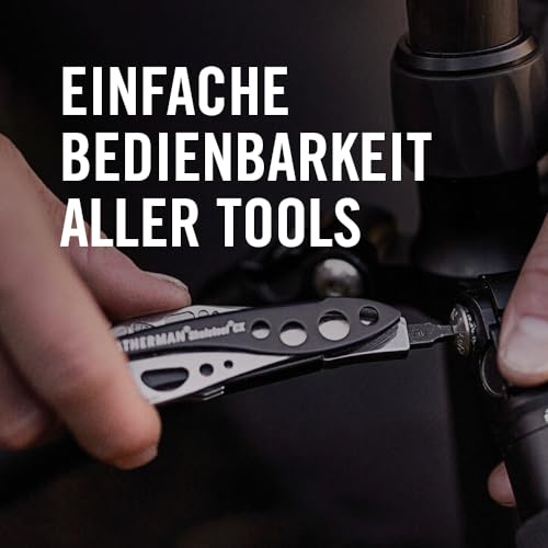 Leatherman Skeletool RX - Notfall-Multi-Tool mit gezahnter Klinge und Glasbrecher - Ersthelfer, Sanitäter - Edelstahl
