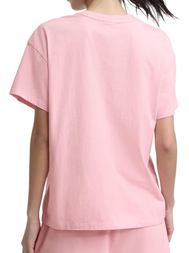 Image of Champion Women's Classic Short Sleeve Graphic T-Shirt, Loose Fit, Script Logo