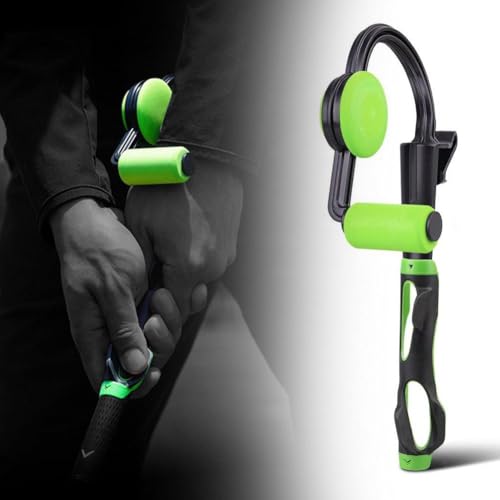 PLGEBR Golf Swing Trainer Golf Training Aid 2 in 1 SquareSet Control Instant Feel-Based Training Aid Golf Grip Kit Grip Trainer Golf Club to Help Train Correct Hand Position