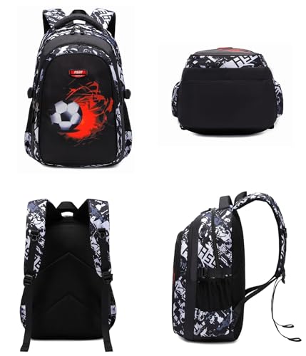 Sac a dos scolaire garcon camouflage avec trousse pour ecole primaire et lycee