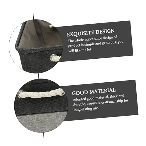 Cesta de ropa plegable grande STOBAZA para organizar colada en el hogar 8