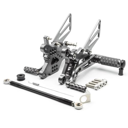 Repose-pieds arrière moto réglables anti-glisse pour YZF R6