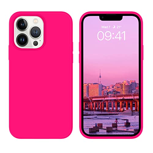 Coque iPhone 13 Pro antichoc silicone liquide contre les chutes