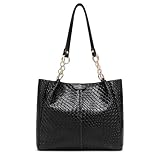 【Extra große Kapazität】Diese shopper tasche damen verfügt über einen langlebigen und glatten Reißverschluss, mit 1Hauptfach und 1offenen Innentasche. für alle Ihre täglichen Notwendigkeiten wie Geldbörsen, Laptops, Mobiltelefone, Regenschirme, A4-Zeitschriften, Kosmetika usw. Halten Sie Ihre Gegenstände organisiert und erfüllen Sie problemlos alle Ihre Reiseanforderungen