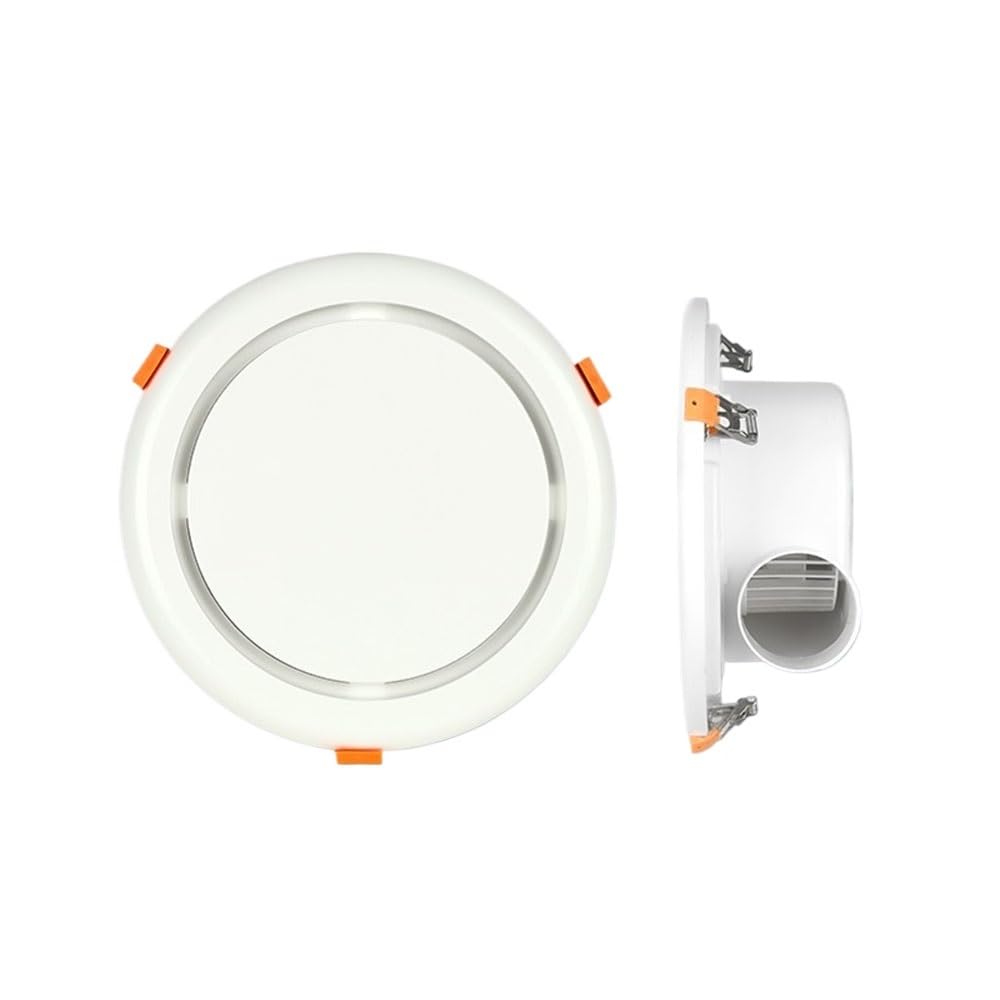Estrattore Aria Ventilatore di scarico rotondo, ventilatore di estrazione, pannello piatto ultra sottile da incasso, facile da installare Ventola Aspirazione(M)