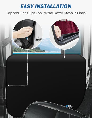 image for JOYTUTUS Pet Car Door Protector from Dog Scratching for Wrangler JL Gl