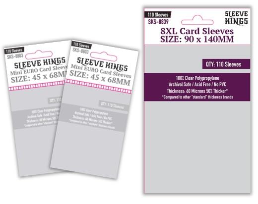 Flamecraft Compatible Card Sleeve Bundle (8803 X 2, 8839 X 1)