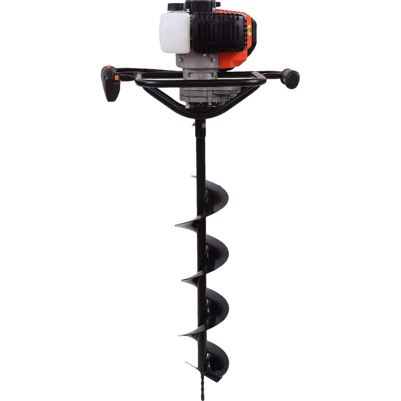 Mototrivella A Scoppio 52cc UNITED TRADE - Con 3 Punte, Prolunga E Ammortizzatore, Per Forature Professionali - Foto 6