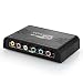 Musou HDMI to 1080P Component Video (YPbPr) Scaler Converter Adapter with Coaxial Audio Output + R / L Audio Support Windows 10,Black