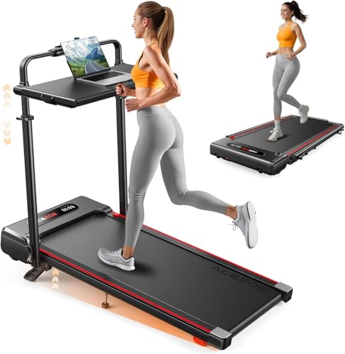 Tapis de course pliable 136kg motorisé 2.5 HP avec écran LED et télécommande