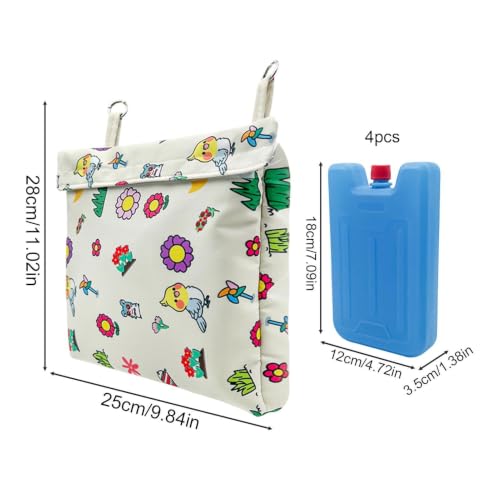Esterilla refrescante conejos con pack congelante recargable contra el calor 6
