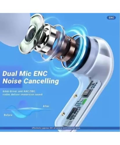 Image of Ultrapods Max True Wireless Earbuds with Bluetooth 5.3 Technology, with Transparent Charging Case, Enhanced Sound Quality, Mic 240 Bluetooth Headset, True Wireless Earbuds in Ear (Bule)