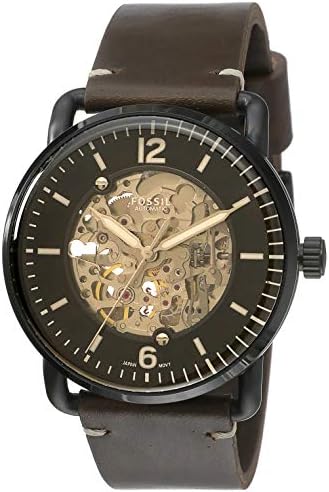 Fossil The Commuter Auto Analog Black Dial Men's Watch - ME3158