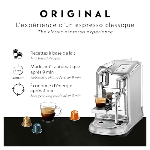Nespresso Creatista Pro Single Serve Coffee and Espresso Machine by Breville, Brushed Stainless Steel by Nespresso - Image 4
