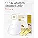 DERMAL Collagen Essence Facial Mask Sheet 23g Pack of 10 - A (Gold)