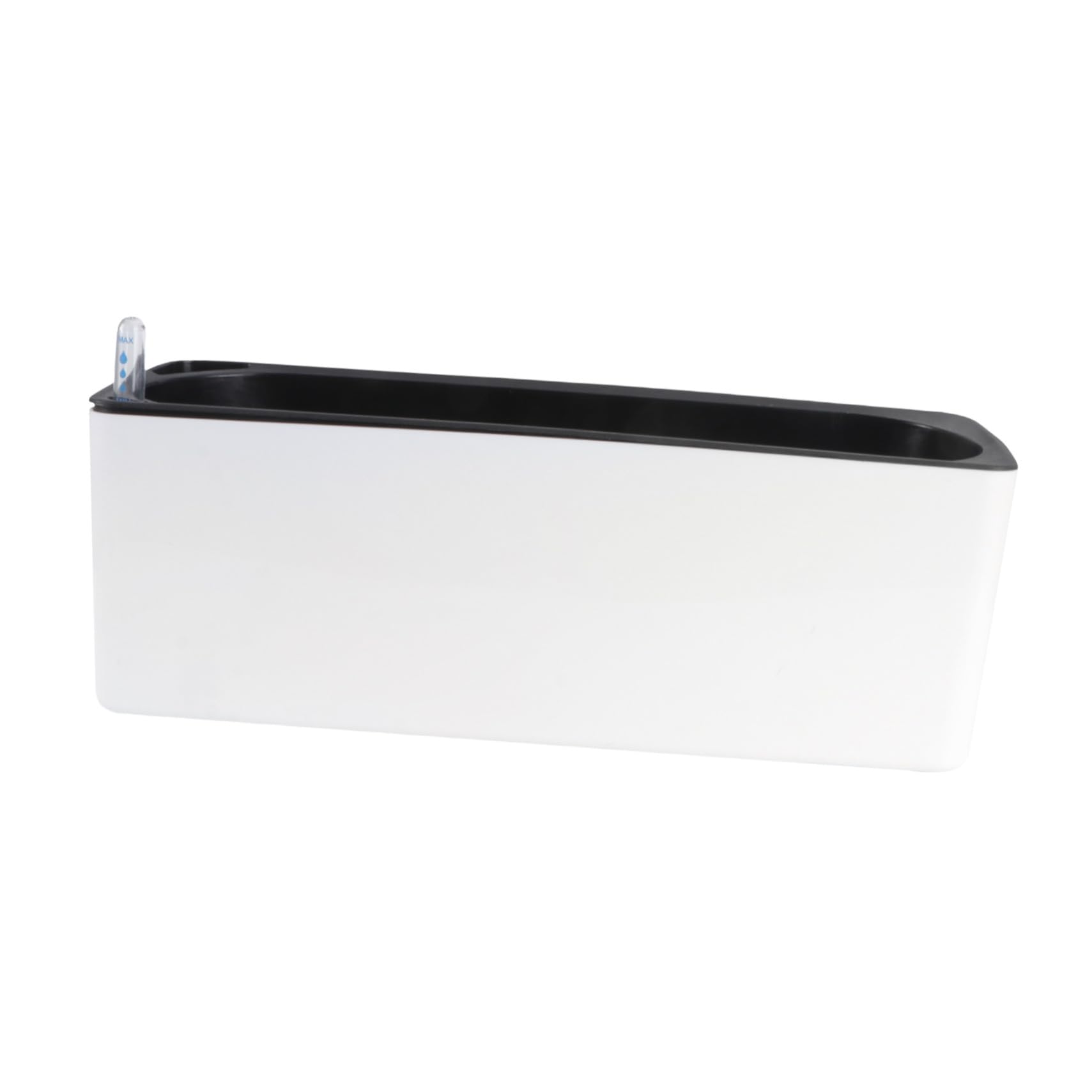 Pot de jardin auto-hydratant rectangulaire blanc DOITOOL