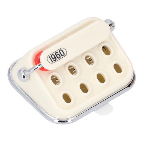 Topiky Panneau de Numéro de Téléphone de Stationnement de Voiture de Machine à écrire Vintage, Style Rétro Exquis pour la Décoration de Bureau à Domicile en Plastique 6,5 X 5,8 Cm 1 X Accessoire