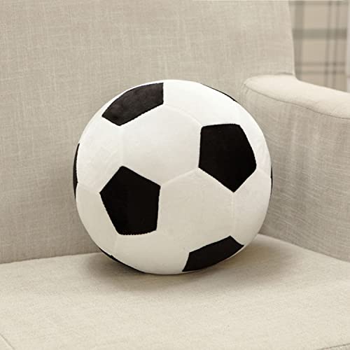 Ourhonor GP01 Plush Soccer Ball, 11.8 Inch Soft Soccer Stuffed Toy Soccerball Throw Pillow Fluffy Football Plushies Toy Sport Gift thumb #1