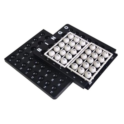 Machine à boules noire Abaodam, l'accessoire loto au design soigné