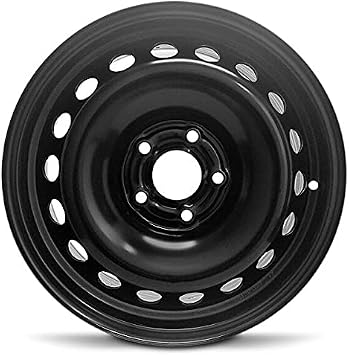 New OEM Replacement Wheel for Honda Accord 08-12 16x6.5 inch Steel Rim Painted Black Fit 215/60R16
