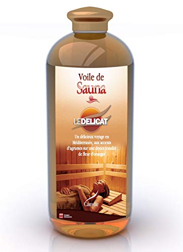 Voile de Sauna aux Agrumes et Fleur d'Oranger pour Rituel Détente