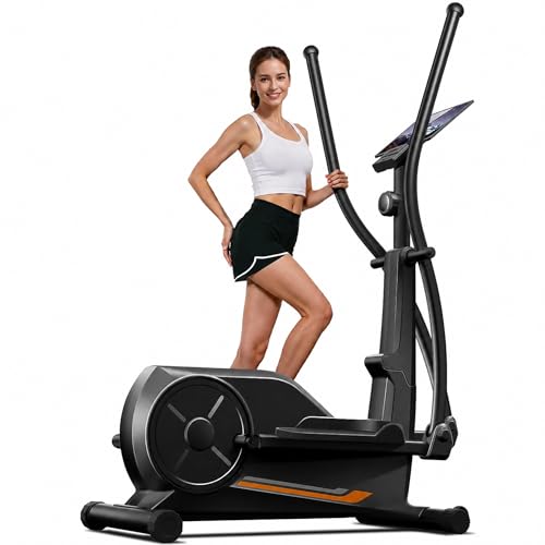 CURSOR Elliptical Exercise Machine, Elliptical Machine for Home with Hyper-Quiet Magnetic Driving...