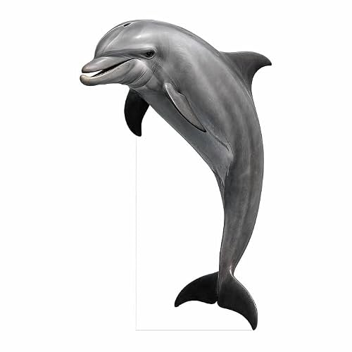 Dolphin Cardboard Cutout 5 Feet – Life-Size Realistic Animal Standee for Parties, Events & Classroom Displays