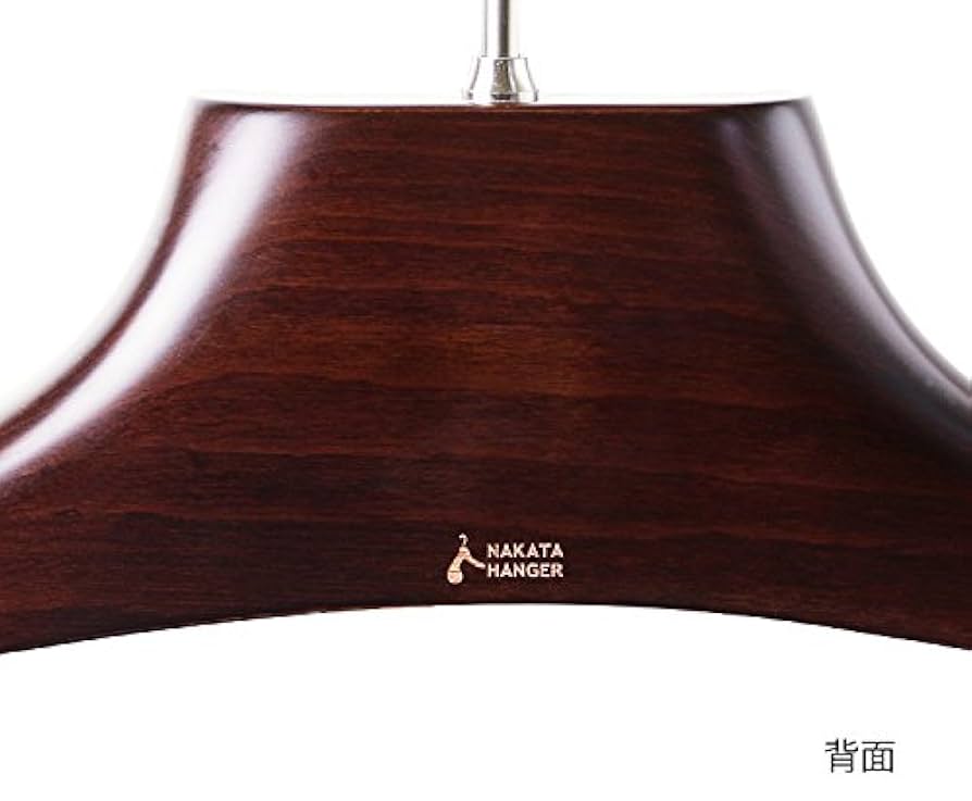 ナカタハンガー　木製ジャケットハンガー AUT-02 楽天市場】AUT-02/木製メンズジャケットハンガー/マーズブラウン