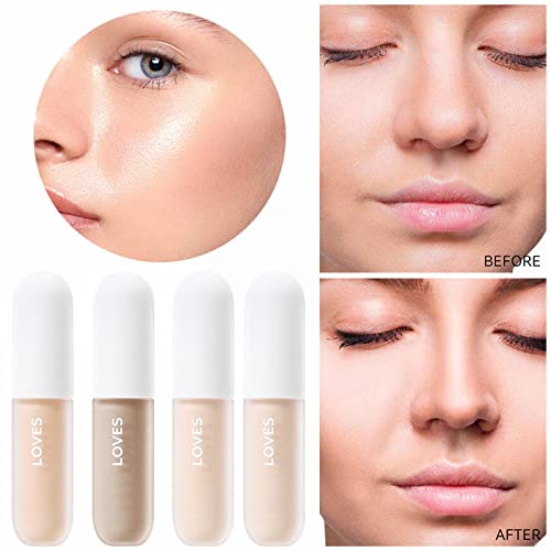 Kaihsd Multi Function Concealer Long Lasting Makeup Nourishing Skin Silky Concealer Makeup Seeing 4.5Ml Tape Shape Concealer Mini #TOP4