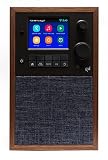 Grace Digital Alto Internet Radio + SiriusXM, Pandora, Spotify Connect, Bluetooth, Wi-Fi, 7-Day Alarm (Walnut)