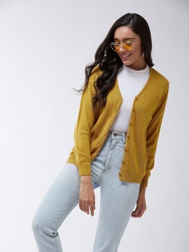 Image of Pivl Womens Winter Season V Neck Full Sleeves Sweater /Cardigan
