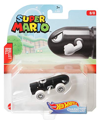 Carro de Juguete Hot Wheels Personaje Bullet Bill 2020 miniatura 5