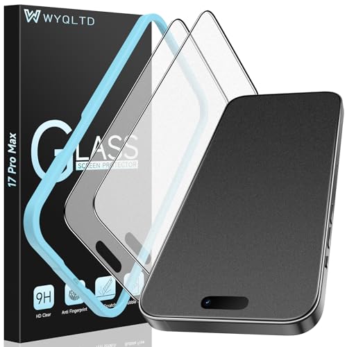 Verre mat pour 17 Pro Max incassable anti-trace de doigt écran tactile