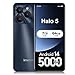 invens Halo 5 Smartphone ohne Vertrag, Dual-SIM 4G Android Günstig Handy, 6,52" HD+ Display, 5000mAh Akku, Octa Core, Gesichtserkennung, 7+64GB, 16MP+8MP Kamera, OTG, Dunkelblau