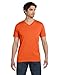 Bella mens Unisex Jersey Short-Sleeve V-Neck T-Shirt(3005)-ORANGE-M