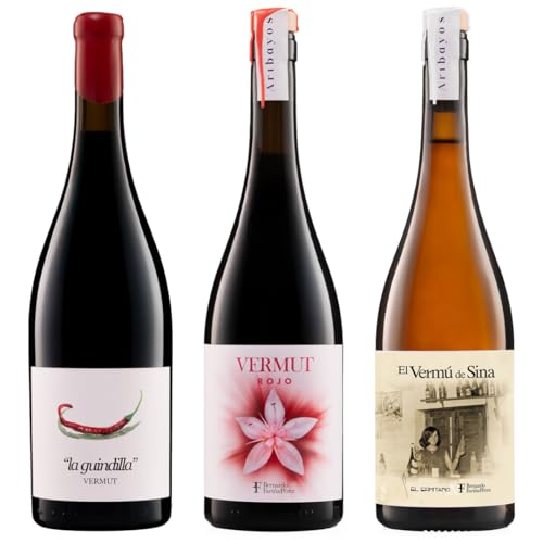 Pack Vermuts de Autor Fariña-Pérez – 3 Vermouths Únicos: Tradición, Sutileza y Fuego - Bernardo Fariña Enología Creativa
