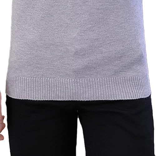 Pull rayé à col rond pour homme ajusté et léger | Tendance décontractée chic