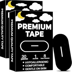 Cinta adhesiva negra (60 piezas) – Adhesivo resistente al aceite y al sudor – Negro ancho, universal, súper fuerte