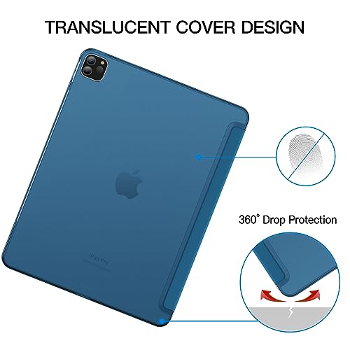 Image of JETech Case for iPad Pro 12.9 inch 6th /5th Gen (2022 /2021), Teal
