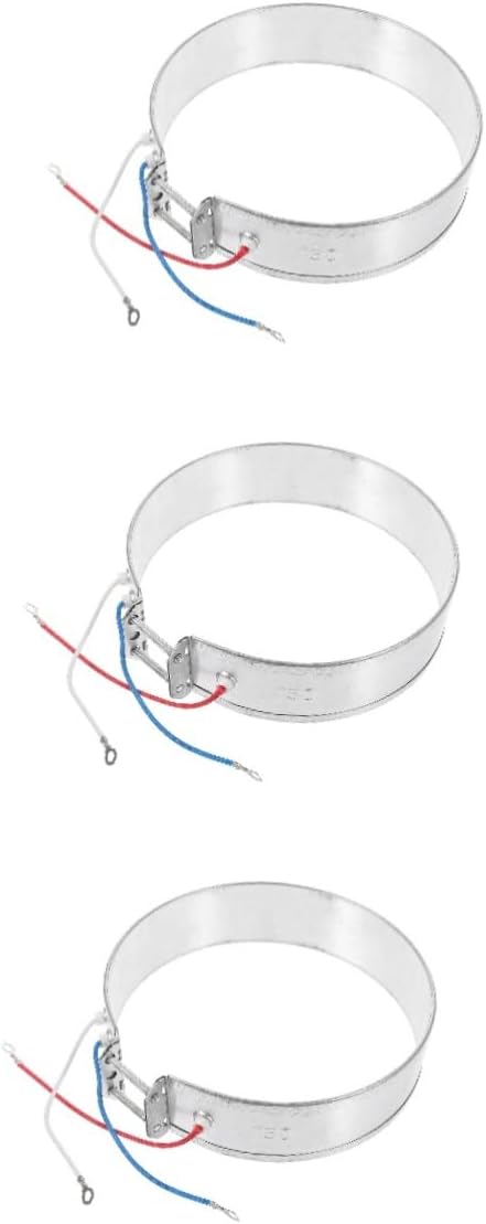 Zerodeko 3pcs Heating Element Replacement for Electric Kettles Band Heater Easy Installation for Water Dispensers Humidifiers and Stew Pans