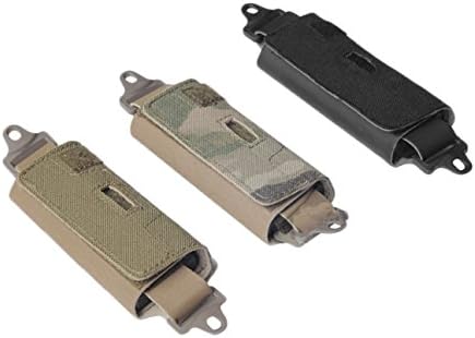 OSdream Helmet Counterbalance Weight Bag for OPS Fast BJ PJ MH Tactical Helmets/Helmet Accessories (Tan)