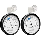 ハクバ HAKUBA カメラ保管用 アナログ湿度計 C-83 外から確認しやすいアーム型吸盤付き KMC-83 (× 2)