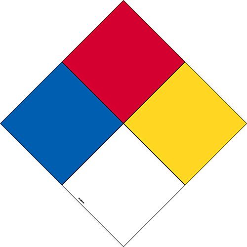 Labelmaster H-LMG101 NFPA Diamond Only Sign, 10 3/4